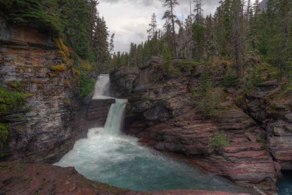 St Mary Falls HDR